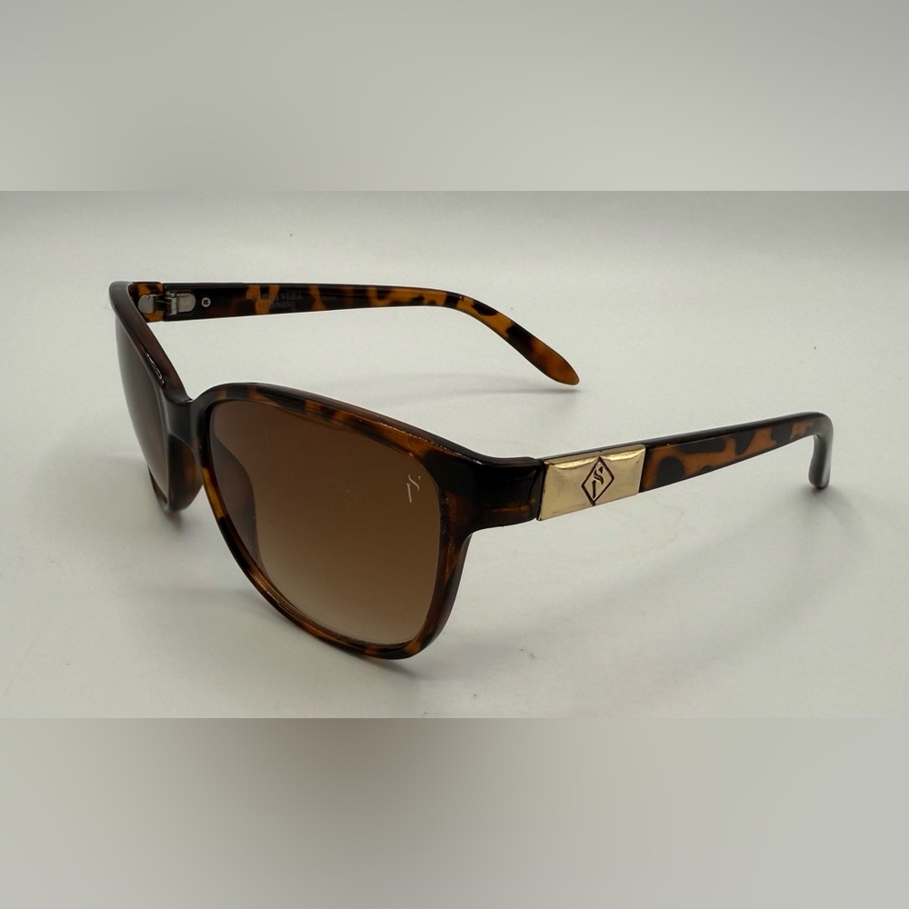 Simply Vera WSV81SG06 Brown Tortoise Shell Frames Lenses Sunglasses Used Nice